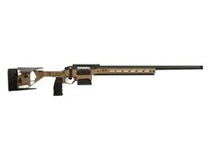 Seekins Precision 6.5 Creedmoor bolt action rifle, FDE.